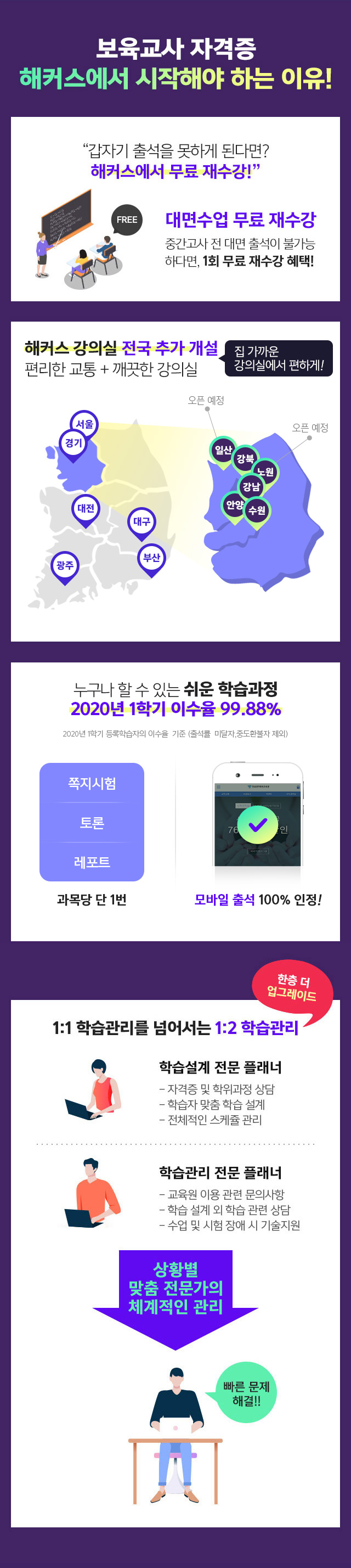 보육교사 자격증 해커스에서 시작해야 하는 이유!