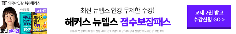 뉴텝스 점수보장패스