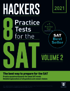 Hackers 8 Practice Tests for the SAT 2